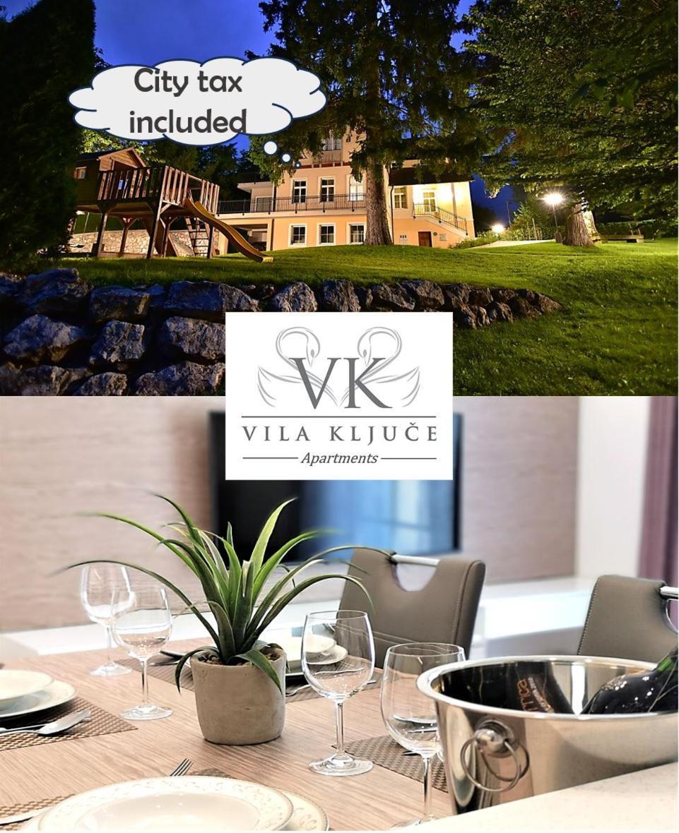 Vila Kljuce Apartments Bled Eksteriør billede
